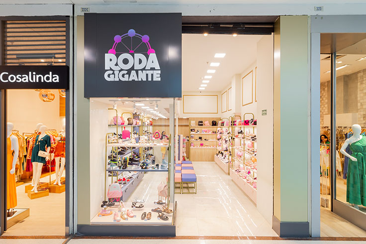 Loja sapato store infantil park shopping